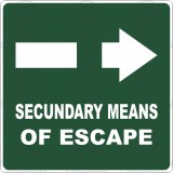 Secundary means of escape 